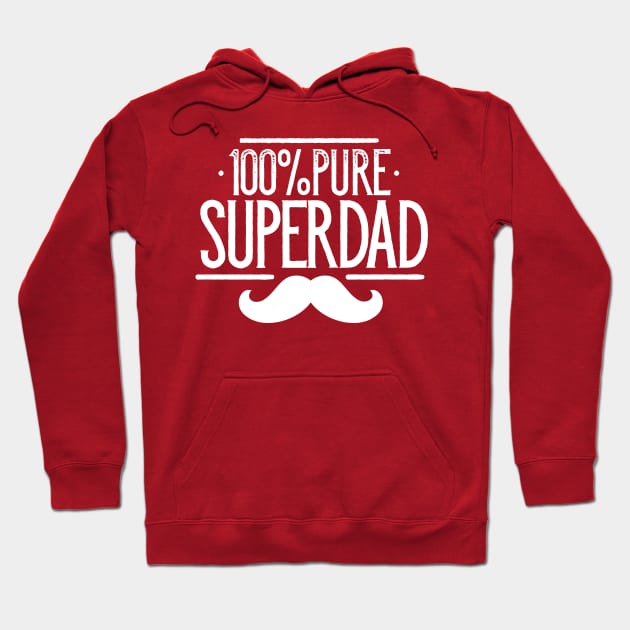 100% Pure Superdad Hoodie by kimmieshops